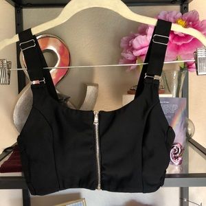 Blue Life Fit Planet Blue Workout Top Sports Bra